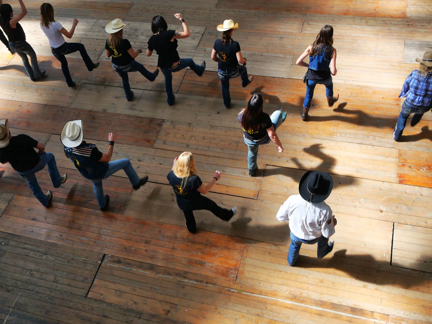 Line Dancing classes at Carmel Dance Atelier - country line dance instruction